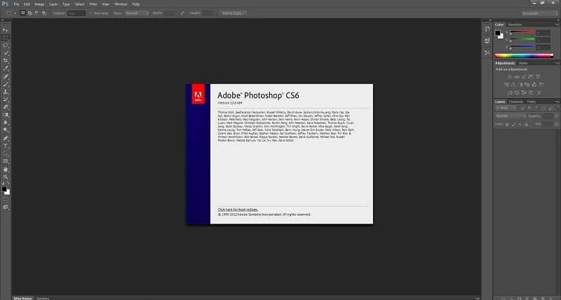 Adobe Photoshop CS6 Free Download